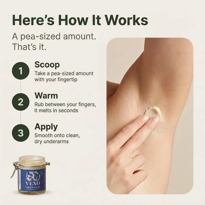 Vexo | Natural Deodorant with Black Seed Oil