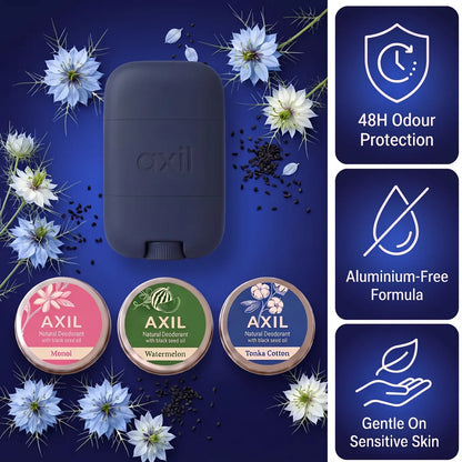 Axil | Natural Deodorant with Black Seed Oil