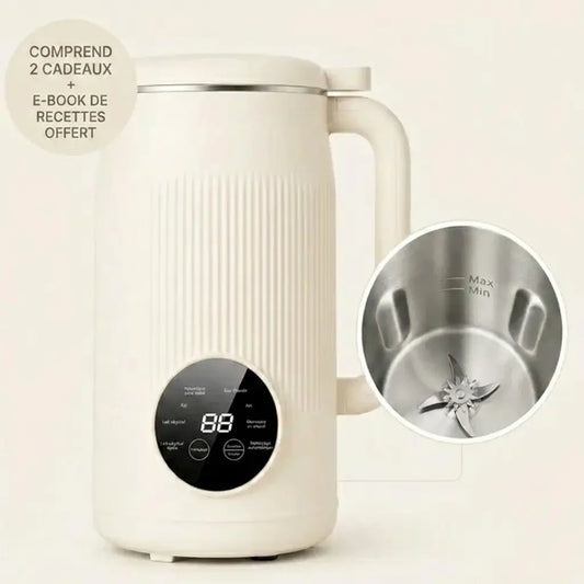 VitaMixia - Multifonction 8-en-1 Pour Préparer Du Lait Végétal , Des Jus & Bien Plus